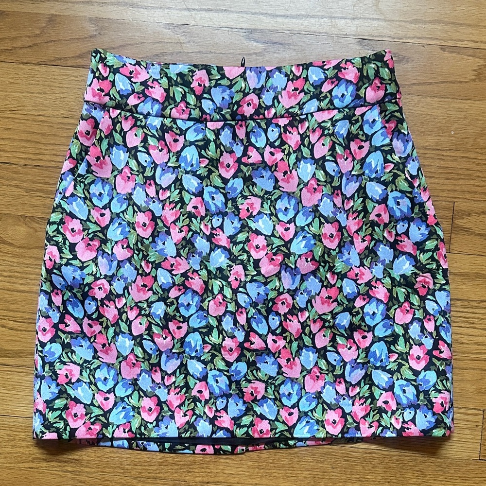 Zara Floral Print Women's Skirt S